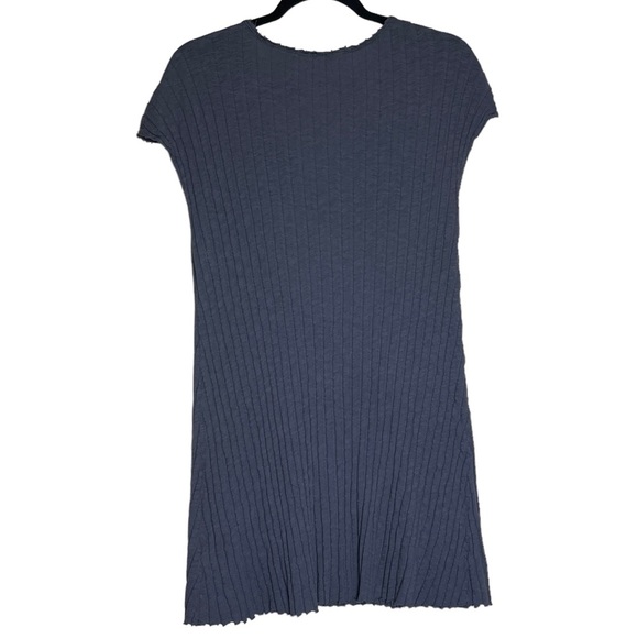 Free People Ribbed Size XS Gray Mini Dress - Picture 9 of 9